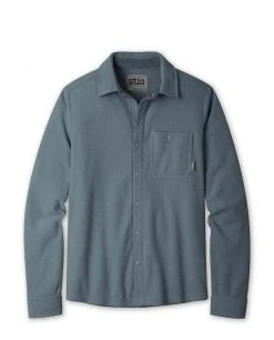 Stio Men's Thermop Fleece Snap Shirt - Camp, Ski & Snowboard Ready