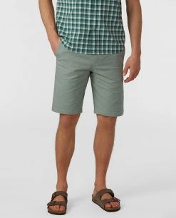 Stio Men's Tusky Canvas Shorts - Durable Camp & Lifestyle Shorts -Stio Sales Shop M Tusky Canvas Short Lily Pad 1