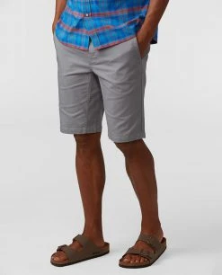 Stio Men's Tusky Canvas Shorts - Durable Camp & Lifestyle Shorts -Stio Sales Shop M Tusky Canvas Short Moon Dust 1