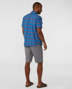 Stio Men's Tusky Canvas Shorts - Durable Camp & Lifestyle Shorts -Stio Sales Shop M Tusky Canvas Short Moon Dust 4