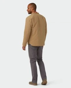 Stio Men's West Butte Insulated Jacket - Lightweight, Warm, and Stylish Outdoor Jacket -Stio Sales Shop M West Butte Insulated Jacket Boot Brown 8