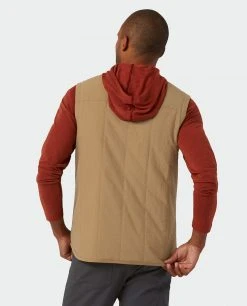 Stio Men's West Butte Insulated Vest - Lightweight, Warm, Durable for Outdoor Lifestyle -Stio Sales Shop M West Butte Insulated Vest Boot Brown 4