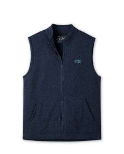 Stio Men's Wilcox Fleece Vest - Lightweight & Warm Hiking & Lifestyle Vest