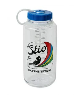 Stio Retro Skier Wide Mouth Sustain Nalgene Bottle - Eco-Friendly Drinkware for Outdoor Enthusiasts