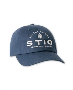 Stio Ski The Tetons Hat - Premium Winter Beanie for Skiing & Outdoor Activities -Stio Sales Shop Ski The Teton Dap Cap Navy Side