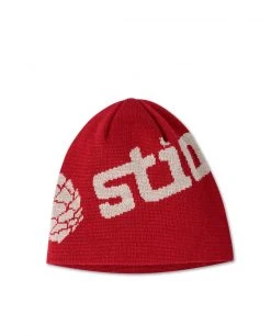 Stio Beanie - Stylish & Warm Winter Hat for Men & Women | Accessories -Stio Sales Shop Unisex Stio Beanie Risk Red