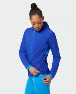 Stio Women's Alpiner Hooded Jacket - Lightweight Insulated Jacket for Camping, Hiking, Skiing & Outdoor Activities -Stio Sales Shop W Alpiner Hooded Jacket Skyline 6 Top