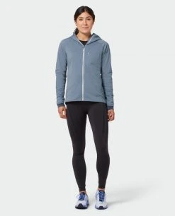 Stio Women's Alpiner Hooded Jacket - Lightweight Insulated Jacket for Camping, Hiking, Skiing & Outdoor Activities -Stio Sales Shop W Alpiner Hooded Jacket Storm Cloud 1 Full