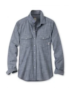 Stio Women's Ashton Chambray Shirt - Classic Style, Past Season