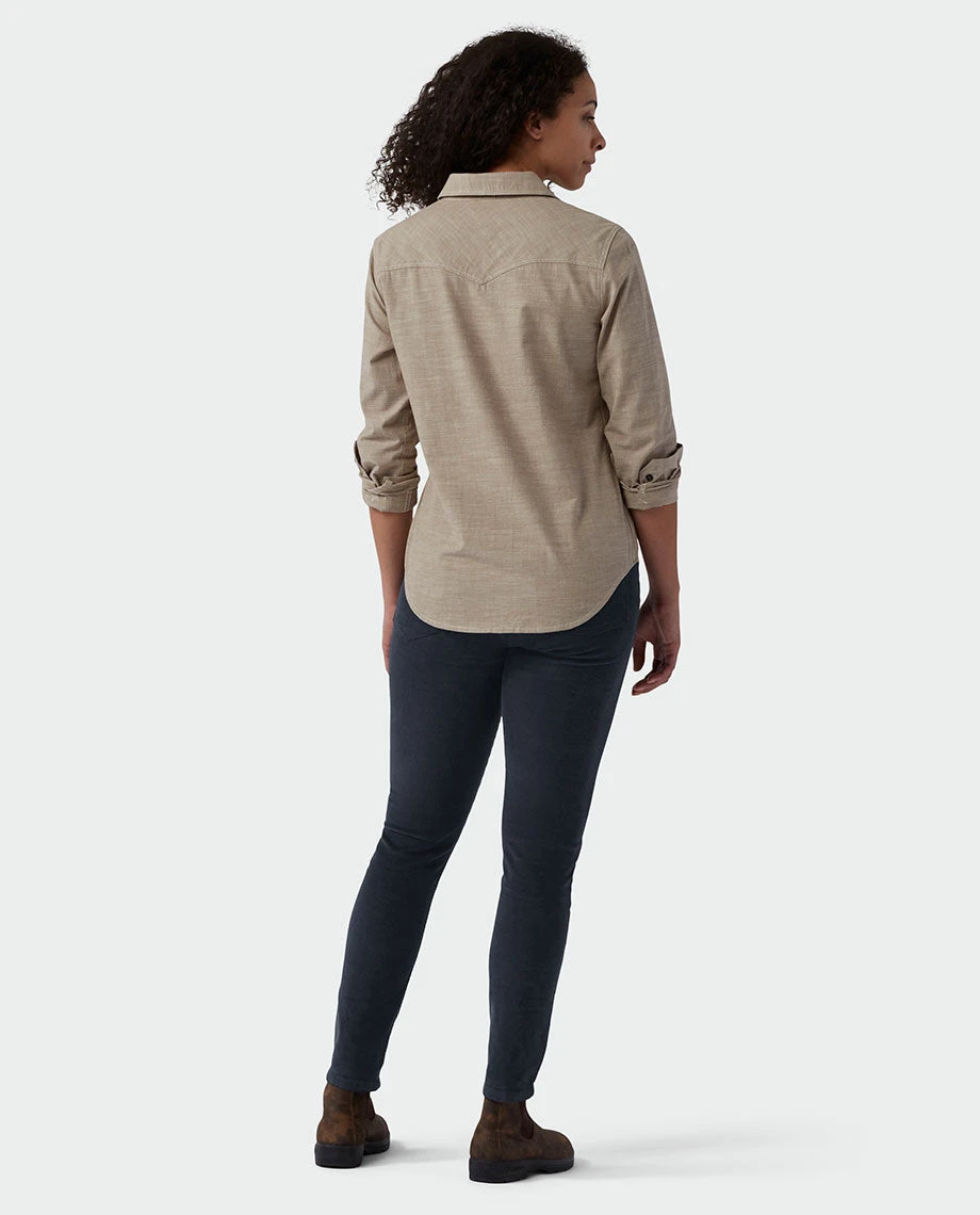 Stio Women's Ashton Chambray Shirt - Stylish & Comfortable Casual Shirt 15 Stio Women's Ashton Chambray Shirt - Stylish & Comfortable Casual Shirt - Image 15