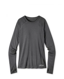 Stio Women's Basis Power Wool™ Crew - Baselayer for Hiking, Running, Skiing & Snowboarding