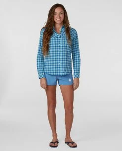 Stio Women's CFS Board Shorts - Lightweight & Quick-Drying Hiking & Paddle Shorts -Stio Sales Shop W CFS Board Short Lakeside 4