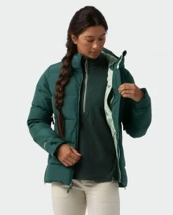 Stio Women's Colter INFINIUM™ Down Jacket - Waterproof Insulated Ski & Snowboard Jacket for Women 42 Stio Women's Colter INFINIUM™ Down Jacket - Waterproof Insulated Ski & Snowboard Jacket for Women -Stio Sales Shop W Colter Infinium Down Jacket Treeline Green 4