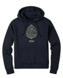Stio Women's Whitebark Pinecone Hoodie - Cozy Graphic Hooded Sweatshirt