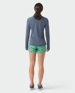 Stio Women's Divide Tee LS - Lightweight Long Sleeve Shirt for Camping, Hiking, and Outdoor Lifestyle -Stio Sales Shop W Divide Tech Tee LS Mountain Shadow Heather 2 Full