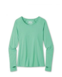 Stio Women's Divide Tee LS - Lightweight Long Sleeve Shirt for Camping, Hiking, and Outdoor Lifestyle