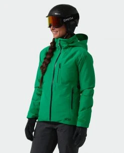 Stio Women's Doublecharge Insulated Jacket - Winter Ski & Snowboard Jacket -Stio Sales Shop W Doublecharge Insulated Jacket Greenery 1