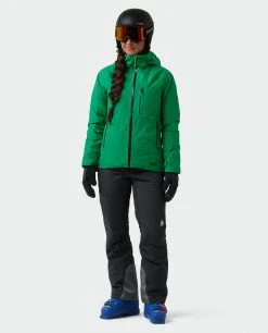 Stio Women's Doublecharge Insulated Jacket - Winter Ski & Snowboard Jacket -Stio Sales Shop W Doublecharge Insulated Jacket Greenery 7