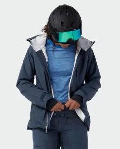 Stio Women's Doublecharge Insulated Jacket - Winter Ski & Snowboard Jacket -Stio Sales Shop W Doublecharge Insulated Jacket Mulberry 7