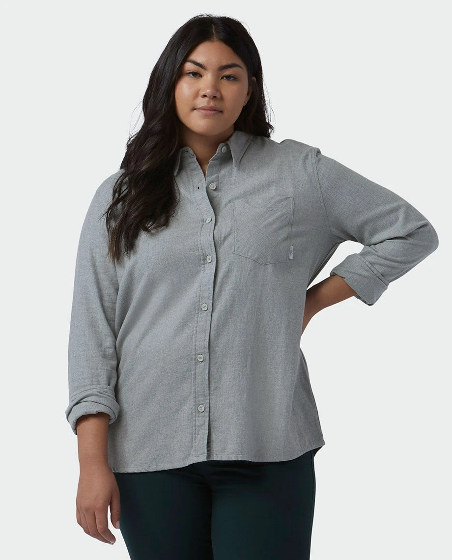 Stio Women's Dovetail Lightweight Flannel Shirt - Soft Camp & Lifestyle Shirt 26 Stio Women's Dovetail Lightweight Flannel Shirt - Soft Camp & Lifestyle Shirt - Image 26