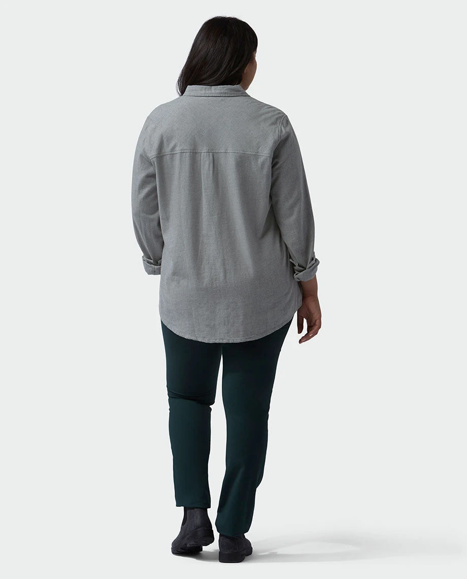 Stio Women's Dovetail Lightweight Flannel Shirt - Soft Camp & Lifestyle Shirt 30 Stio Women's Dovetail Lightweight Flannel Shirt - Soft Camp & Lifestyle Shirt - Image 30