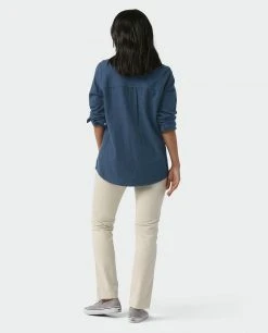 Stio Women's Dovetail Lightweight Flannel Shirt - Soft Camp & Lifestyle Shirt 35 Stio Women's Dovetail Lightweight Flannel Shirt - Soft Camp & Lifestyle Shirt -Stio Sales Shop W Dovetail Lightweight Flannel Shirt Mountain Shadow Heather 5