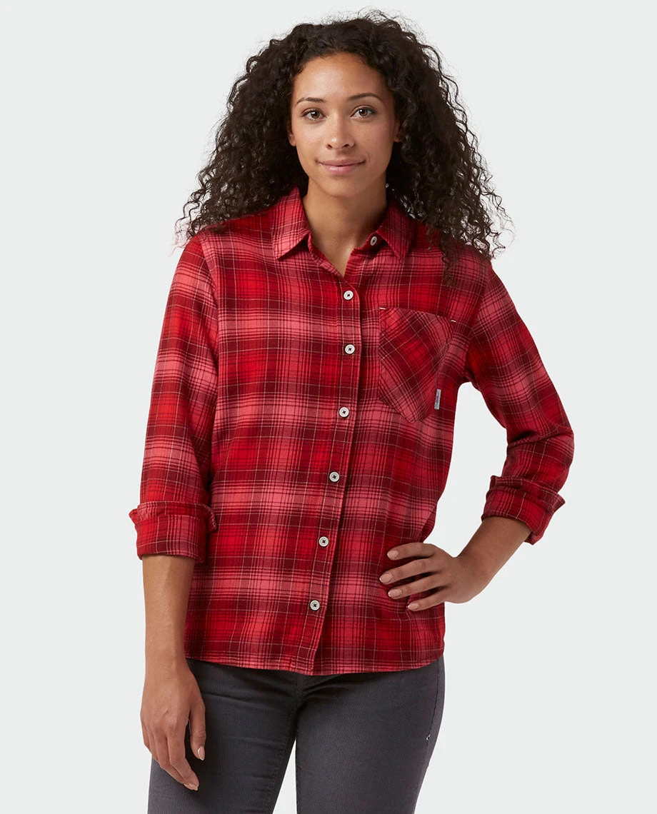 Stio Women's Dovetail Lightweight Flannel Shirt - Soft Camp & Lifestyle Shirt 20 Stio Women's Dovetail Lightweight Flannel Shirt - Soft Camp & Lifestyle Shirt - Image 20