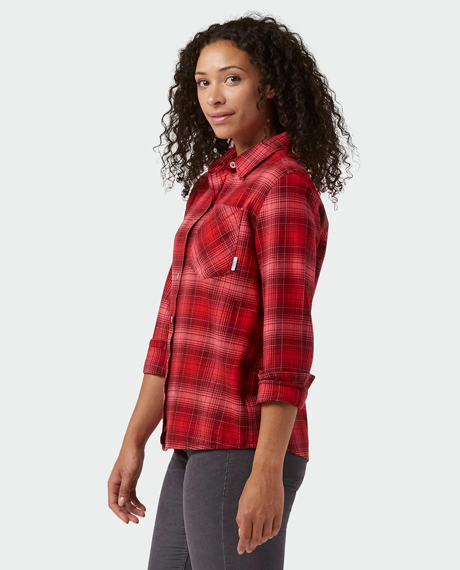 Stio Women's Dovetail Lightweight Flannel Shirt - Soft Camp & Lifestyle Shirt 21 Stio Women's Dovetail Lightweight Flannel Shirt - Soft Camp & Lifestyle Shirt - Image 21