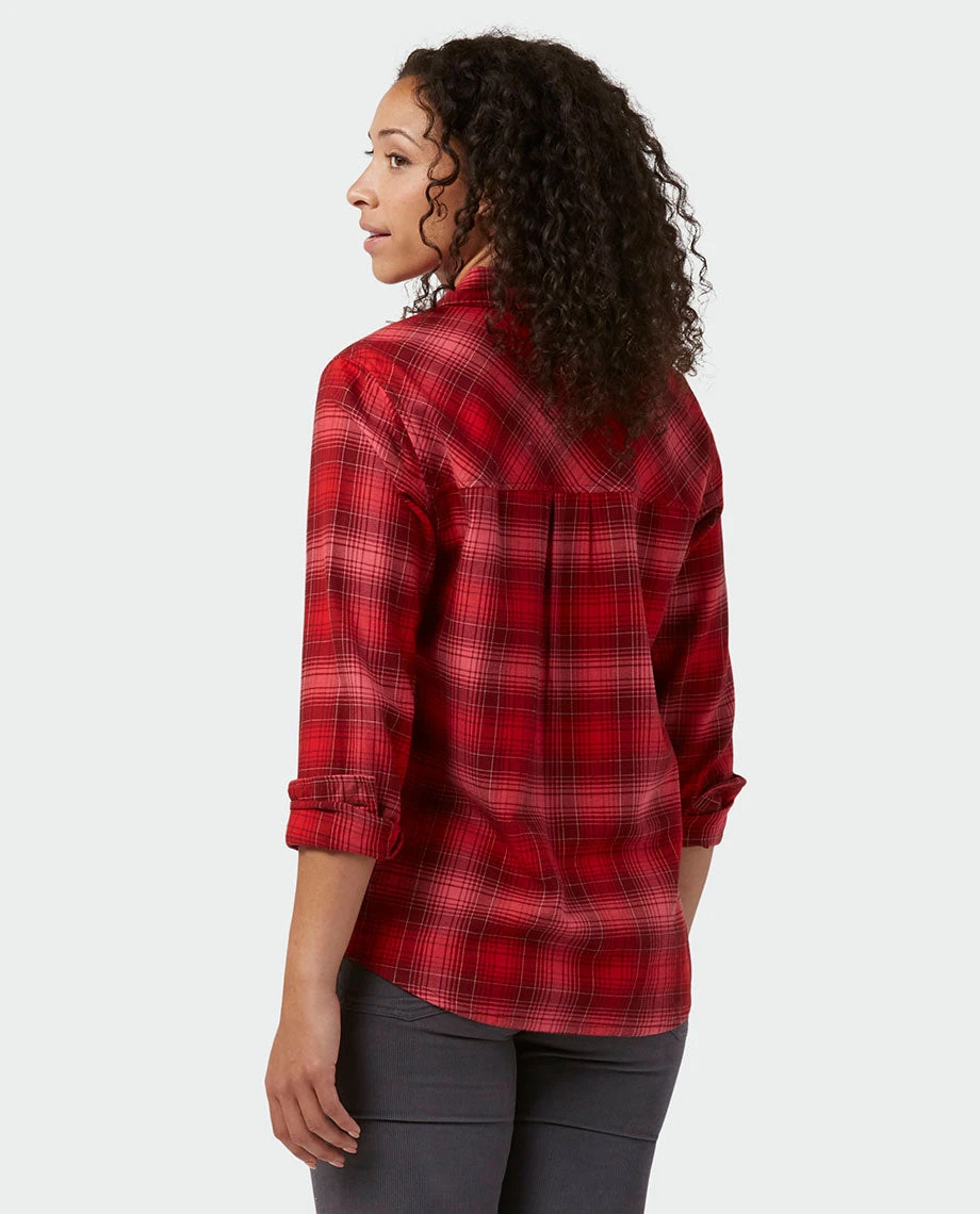 Stio Women's Dovetail Lightweight Flannel Shirt - Soft Camp & Lifestyle Shirt 22 Stio Women's Dovetail Lightweight Flannel Shirt - Soft Camp & Lifestyle Shirt - Image 22