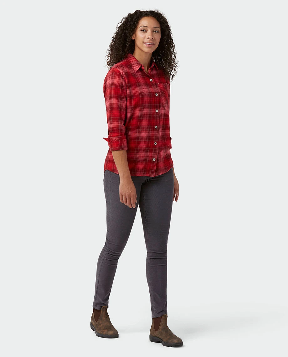 Stio Women's Dovetail Lightweight Flannel Shirt - Soft Camp & Lifestyle Shirt 23 Stio Women's Dovetail Lightweight Flannel Shirt - Soft Camp & Lifestyle Shirt - Image 23