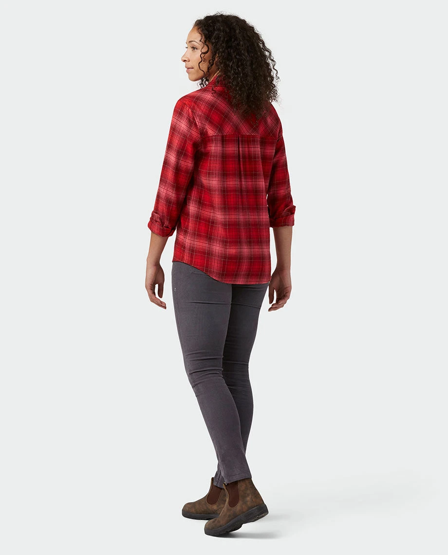 Stio Women's Dovetail Lightweight Flannel Shirt - Soft Camp & Lifestyle Shirt 24 Stio Women's Dovetail Lightweight Flannel Shirt - Soft Camp & Lifestyle Shirt - Image 24