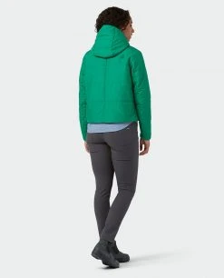 Stio Women's East Butte Insulated Jacket - Lightweight Camp & Lifestyle Jacket -Stio Sales Shop W East Butte Insulated Jacket Greenery 6