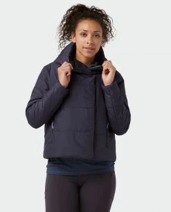 Stio Women's East Butte Insulated Jacket - Lightweight Camp & Lifestyle Jacket -Stio Sales Shop W East Butte Insulated Jacket Mulberry 3