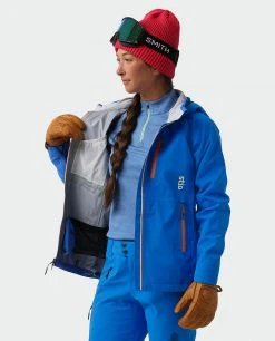 Stio Women's Environ Jacket - Premium Ski & Snowboard Jacket for Women -Stio Sales Shop W Environ Jacket Alpine Lake 3