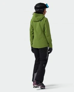 Stio Women's Environ Jacket - Premium Ski & Snowboard Jacket for Women -Stio Sales Shop W Environ Jacket Forest Olive 10