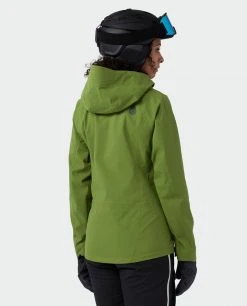 Stio Women's Environ Jacket - Premium Ski & Snowboard Jacket for Women -Stio Sales Shop W Environ Jacket Forest Olive 8