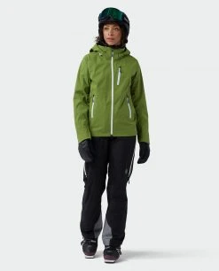 Stio Women's Environ Jacket - Premium Ski & Snowboard Jacket for Women -Stio Sales Shop W Environ Jacket Forest Olive 9