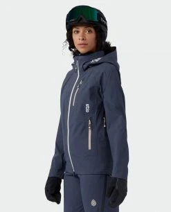 Stio Women's Environ Jacket - Premium Ski & Snowboard Jacket for Women -Stio Sales Shop W Environ Jacket Mulberry 1