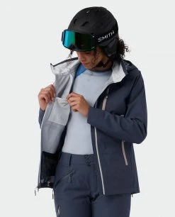 Stio Women's Environ Jacket - Premium Ski & Snowboard Jacket for Women -Stio Sales Shop W Environ Jacket Mulberry 2