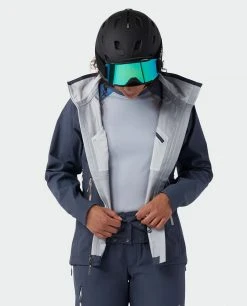 Stio Women's Environ Jacket - Premium Ski & Snowboard Jacket for Women -Stio Sales Shop W Environ Jacket Mulberry 4