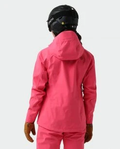 Stio Women's Environ Jacket - Premium Ski & Snowboard Jacket for Women -Stio Sales Shop W Environ Jacket Pink Elation 5