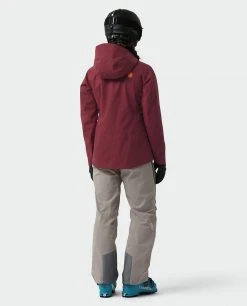 Stio Women's Environ Jacket - Premium Ski & Snowboard Jacket for Women -Stio Sales Shop W Environ Jacket Roasted Beet 10