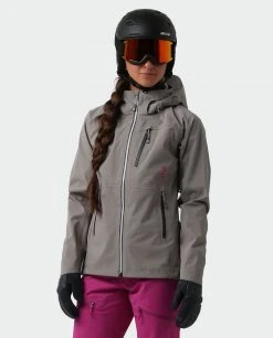 Stio Women's Environ Jacket - Premium Ski & Snowboard Jacket for Women -Stio Sales Shop W Environ Jacket Steel 1