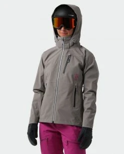 Stio Women's Environ Jacket - Premium Ski & Snowboard Jacket for Women -Stio Sales Shop W Environ Jacket Steel 4
