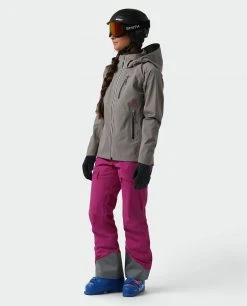 Stio Women's Environ Jacket - Premium Ski & Snowboard Jacket for Women -Stio Sales Shop W Environ Jacket Steel 7