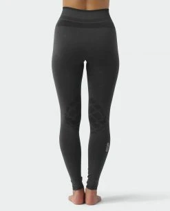 Stio Women's Basis® Seamless Tech Tight - High-Performance Baselayer for Running, Skiing & Snowboarding -Stio Sales Shop W Full Range Seamless Tight Boundary Black Heather 3