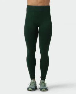 Stio Women's Basis® Seamless Tech Tight - High-Performance Baselayer for Running, Skiing & Snowboarding -Stio Sales Shop W Full Range Seamless Tight Thicket Heather 1