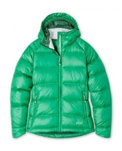 Stio Women's Hometown Down Hooded Jacket - Insulated Jacket for Camping, Skiing & Lifestyle -Stio Sales Shop W Hometown Down Hooded Jacket Greenery