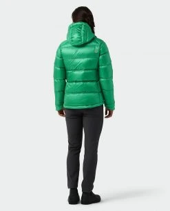 Stio Women's Hometown Down Hooded Jacket - Insulated Jacket for Camping, Skiing & Lifestyle -Stio Sales Shop W Hometown Down Hooded Jacket Greenery 6