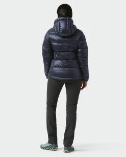 Stio Women's Hometown Down Hooded Jacket - Insulated Jacket for Camping, Skiing & Lifestyle -Stio Sales Shop W Hometown Down Hooded Jacket Mulberry 6